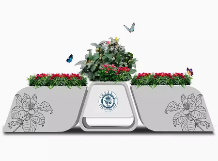 市政道路花箱05